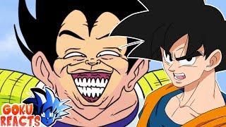 Goku Reacts To Dragonzball P Dragonball Z Parody