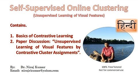 Self-Supervised Online Clustering (Unsupervised Learning of Visual Features)