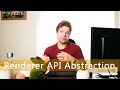 Renderer API Abstraction Série de moteurs de jeu