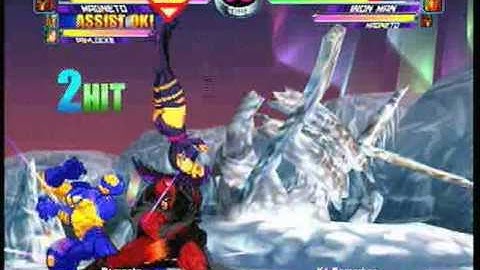 MvC2 Online (360): Brett (MSP) vs Khaos (Sent/IM/Mag) 8 .:8.30.10:.