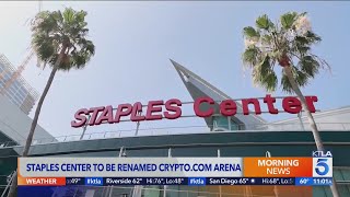 Staples Center To Be Renamed Crypto.com Arena In Record 700 Million Deal