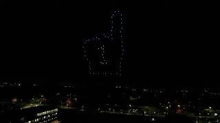 Sign lighting at Protective Stadium in Birmingham