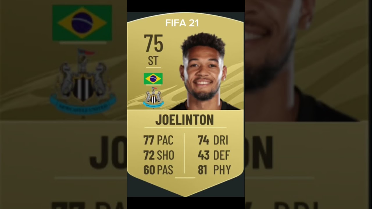 Every Joelinton FIFA card 