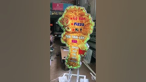 Làm bảng hiệu hộp đèn quảng cáo giá rẻ