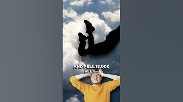 How a Man Survived an 18,000 Ft. Fall Without a Parachute - How History Works #shorts