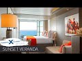 Celebrity Beyond | Sunset Veranda Stateroom Full Walkthrough Tour &amp; Review 4K | Celebrity Cruises