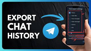 How to Export Telegram Chat History