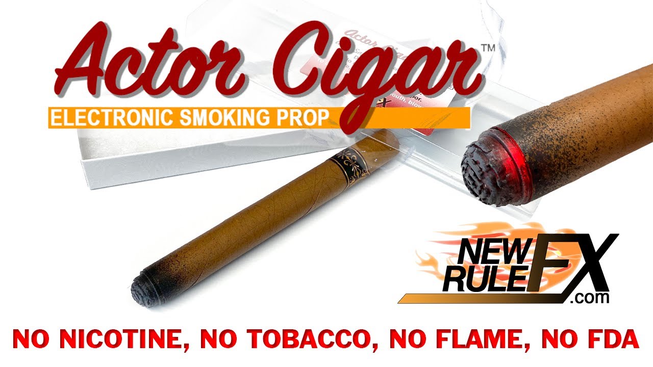 Original Actor Cigarette & Cigar Prop System — NewRuleFX.com