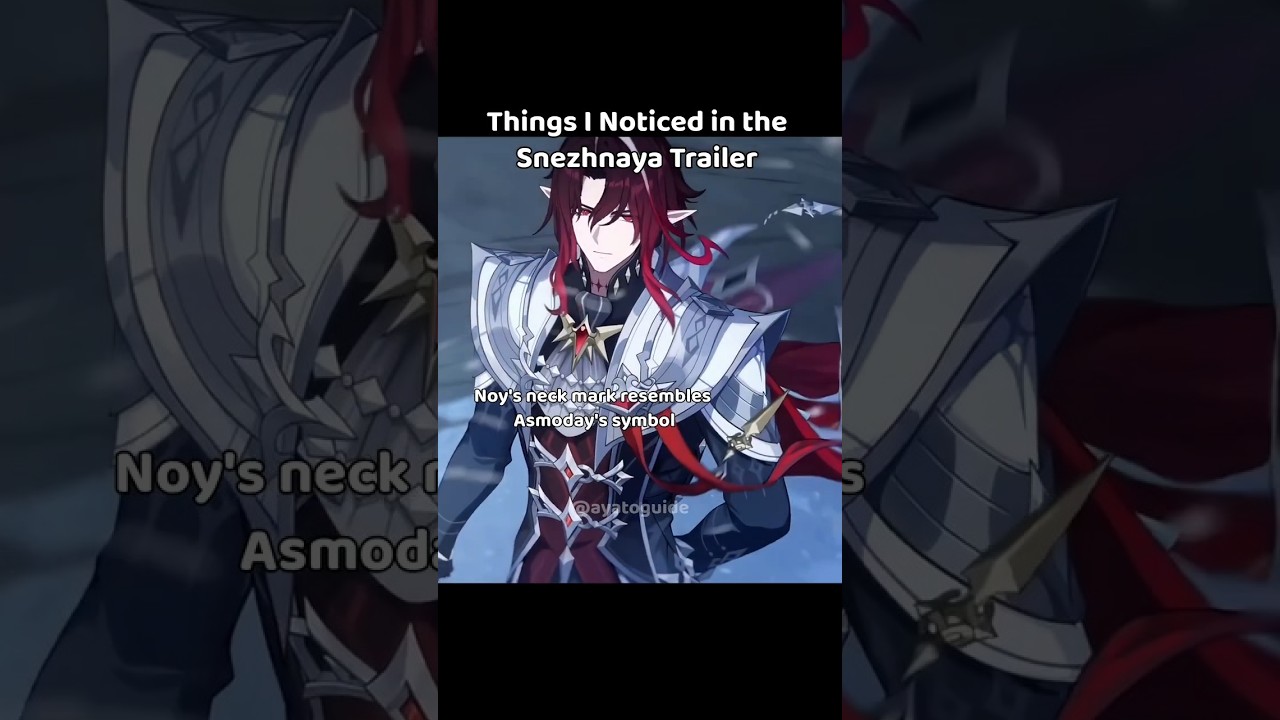 Things I noticed in the Snezhnaya trailer. #snezhnaya  #genshinimpact #tsaritsa