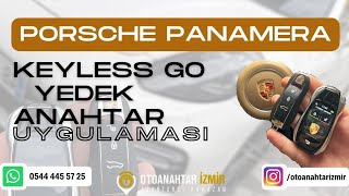 Porsche Panamera Keyless Go Yedek Anahtar Di̇ji̇tal Anahtar