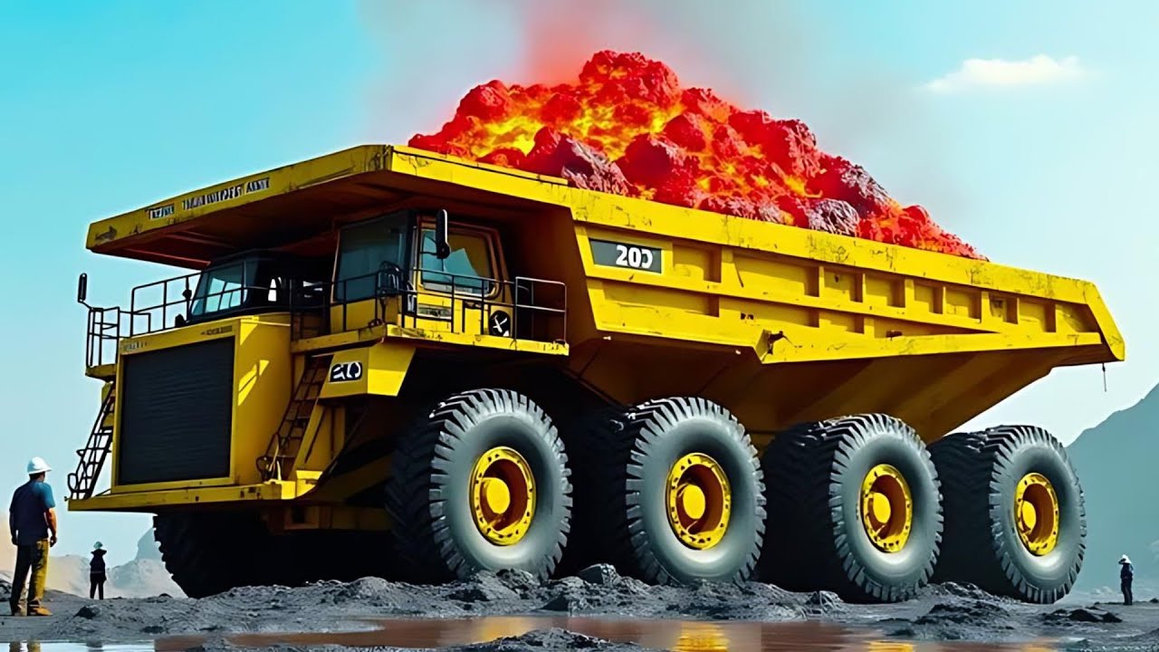 Largest Dump Truck In World Wallpaper 8k