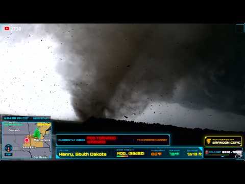 🔴SOUTH DAKOTA SUPERCELLS - LIVE STORM CHASER
