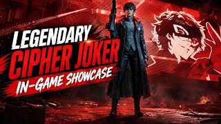 `In - Game Showcase Of *Persona 5 Legendary Character Skin* \