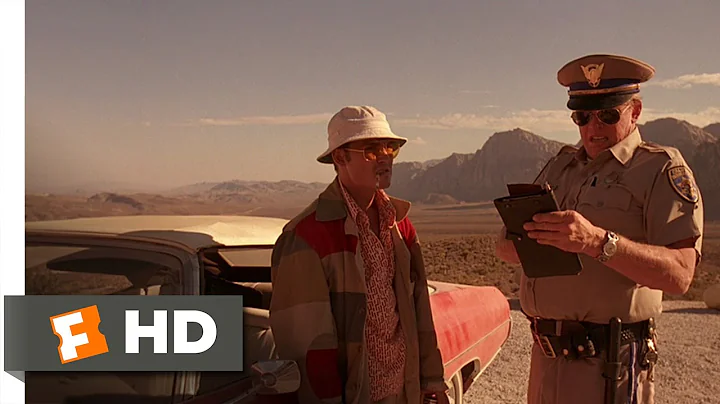 Fear and Loathing in Las Vegas (8/10) Movie CLIP - The Lonely Highway Patrolman (1998) HD