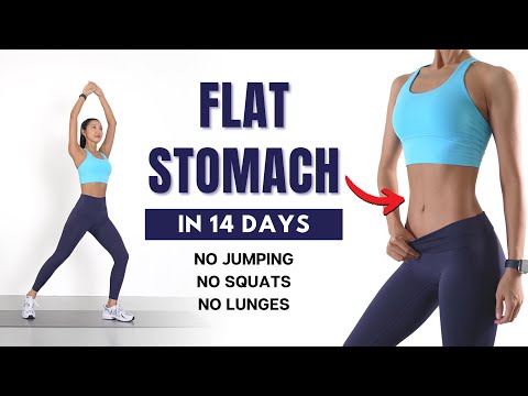 FLAT STOMACH in 14 Days - Belly Fat Burn🔥15 min Standing Workout | No Jumping, No Squats, No Lunges