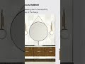 bathroom mirror tips #interiordesign