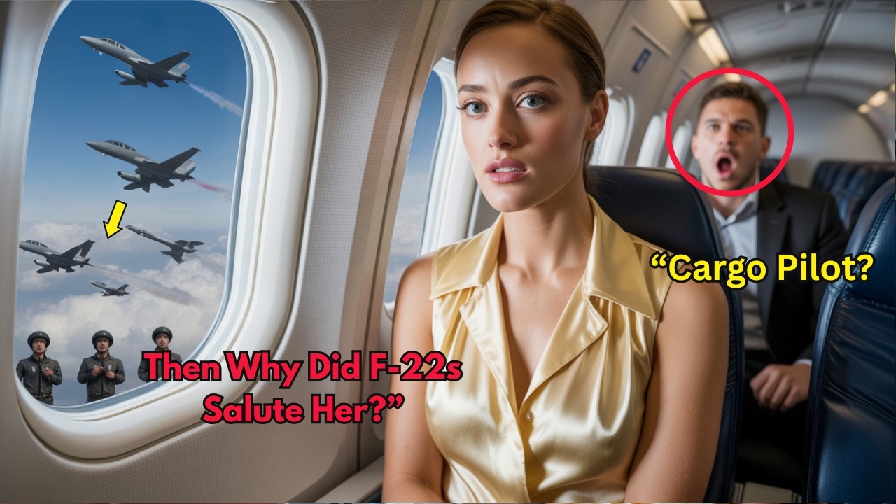 Она была всего лишь пилотом грузового самолёта — пока капитан не дал сигнал «Мэйдэй» и истребител...