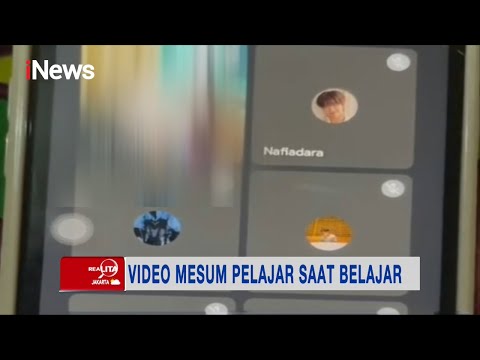 Viral Video Dua Pelajar Beradegan Mesum Saat Belajar Daring #Realita 21/10