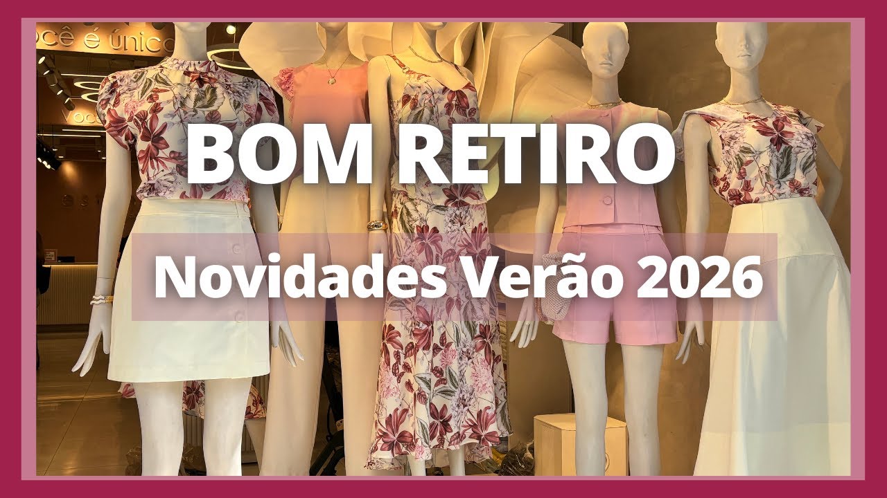 TOUR na JOSÉ PAULINO no BOM RETIRO - novidades do VERÃO 2026
