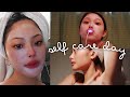 my self care day at home! (pamper routine)