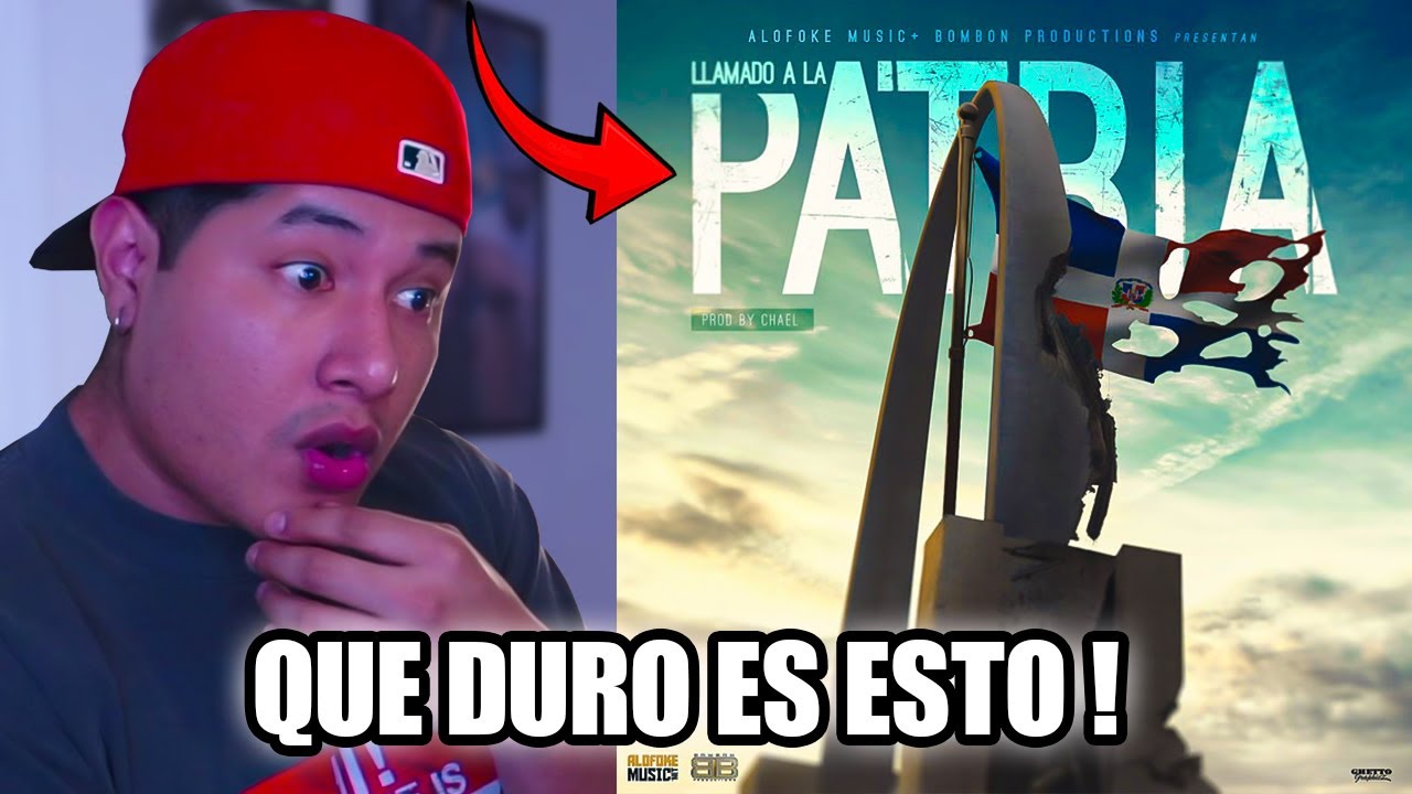 Patria Rd Llamado A La Patria | QUE GRAN HIMNO DE RD 🇩🇴 ! | REACCION - YouTube
