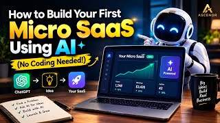 How to Build Your First Micro SaaS Using AI (No Coding Needed!) 🚀
