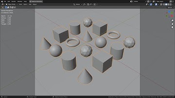 Blender Tutorial - Random mesh placement with geometry nodes