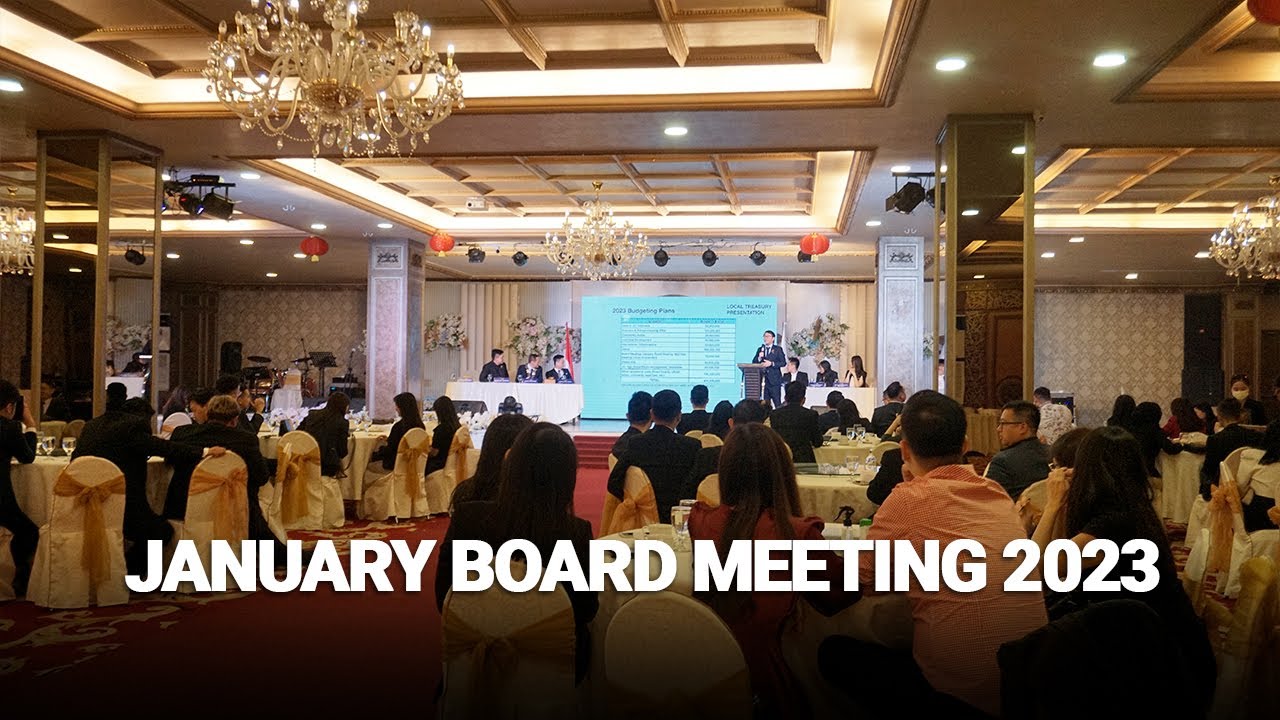 January Board Meeting 2023 - YouTube