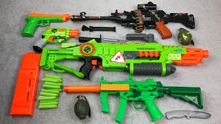 Green Toy Guns Adventure Force Blasters Box of Toys