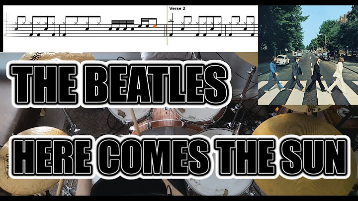 Here Comes the Sun Drums version - Drums performance video thumbnail