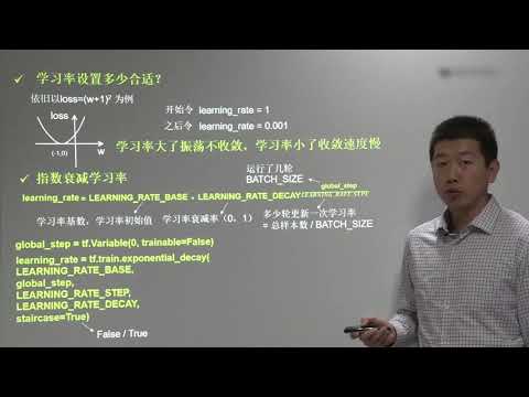 人工智能实践：第四讲神经网络优化4 2学习率