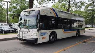 The Bee-Line system: 2021 New Flyer XE35 testing at Westchester Medical Center