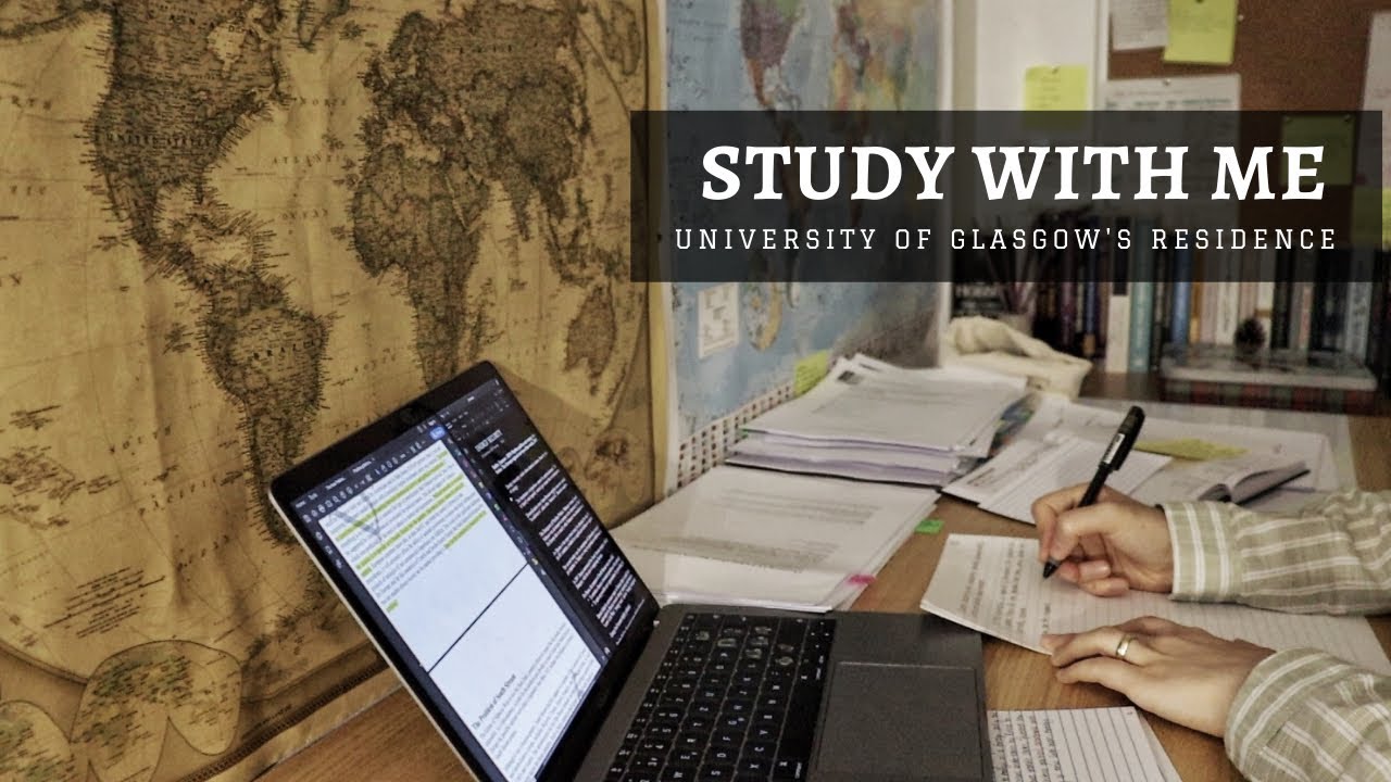 REAL TIME Study with me in my study room 1 Hour| Background noise, no ...