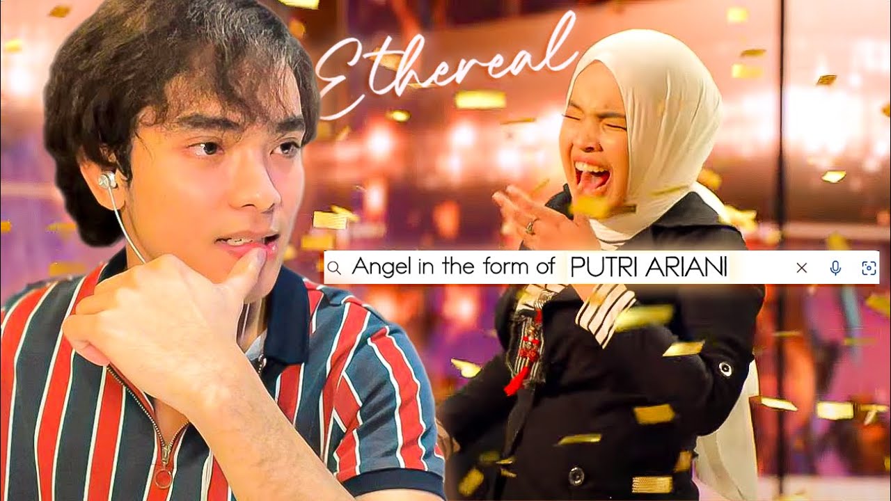 Reaction to the "Golden Buzzer: Putri Ariani receives the GOLDEN BUZZER from Simon Cowell | AGT 2023