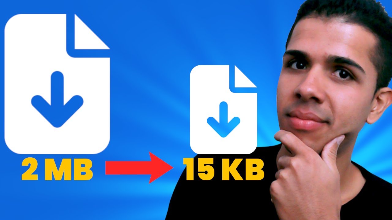 Comprimir IMAGEM sem perder QUALIDADE