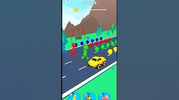 😵‍💫shape change transform race game level.49 #shorts