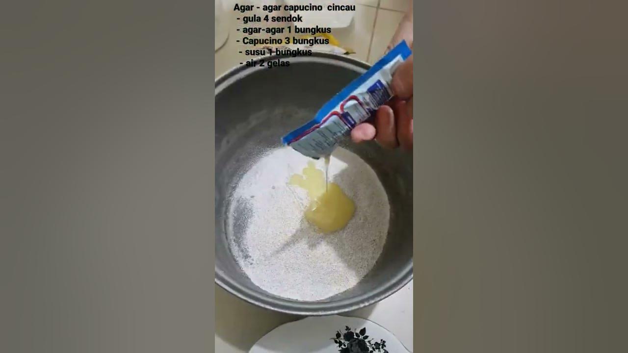 agar - agar capucino cincau