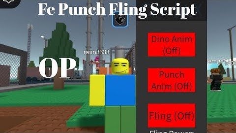 [FE] Punch Fling Script Showcase 💥