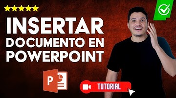 Cómo INSERTAR un documento PDF en PowerPoint | 🔴Tutorial paso a paso💻