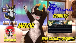 Merch! VRChat group! Live Stream and more! 10k sub special announcement