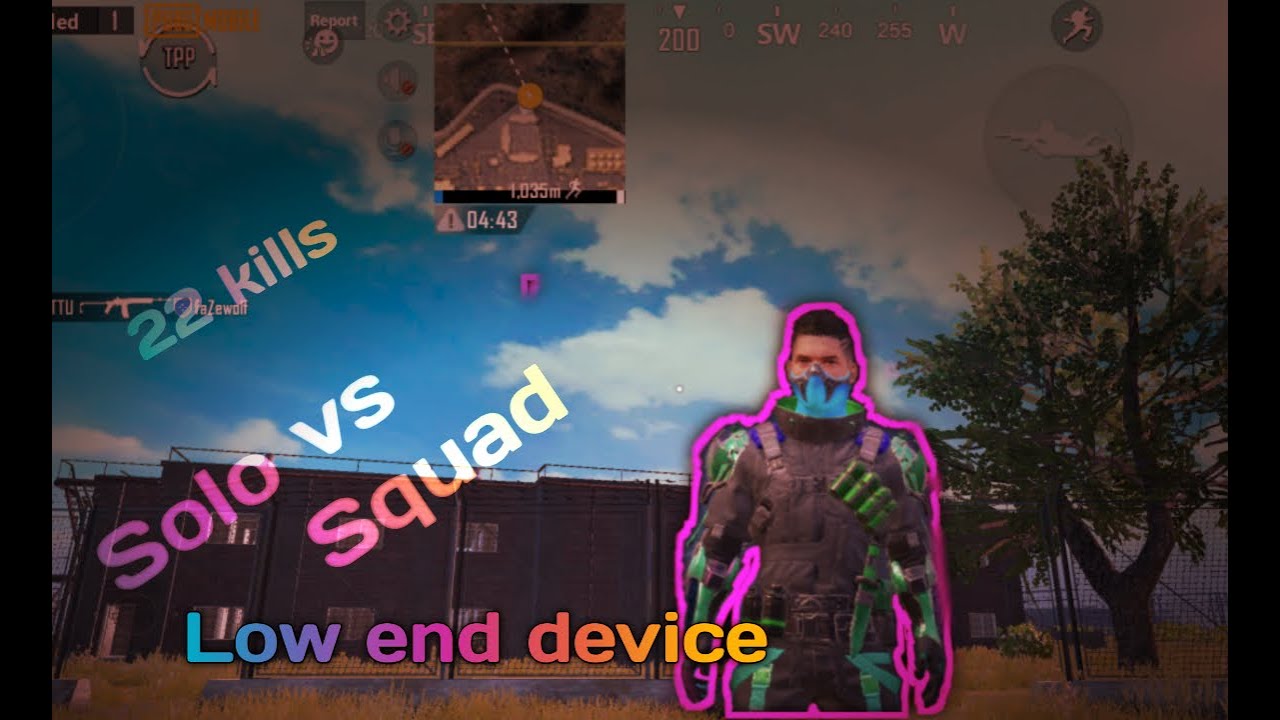 22 KILL GAMEPLAY | SOLO VS SQUAD | PUBG MOBILE GAMEPLAY | LOW END ...