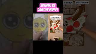 sprunki contra dragón puppet #sprunki #sprunkiincredibox #sprunkiincrediboxcomp #dragonpuppets #meme