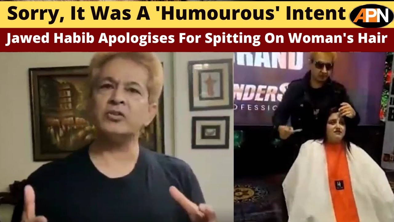 Watch: Jawed Habib Apologies For Spitting On Woman's Hair In Seminar - Jawed Habib Spit Video