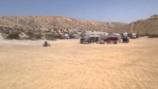 Fire road step-up at Dove Springs