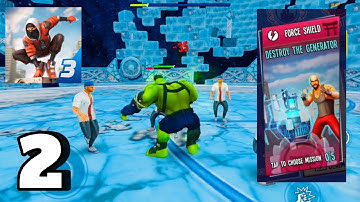 Super Fighter 3 Full Gameplay Walkthrough Part 2 Force Shield (Android,IOS)