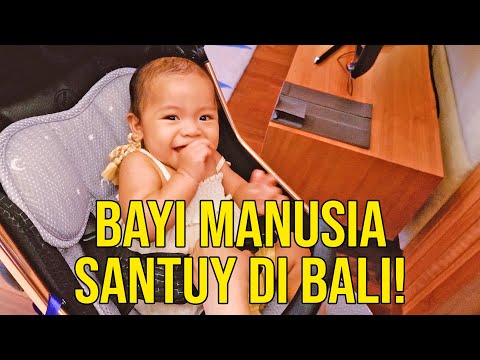 BAYI MANUSIA SANTUY DI BALI!
