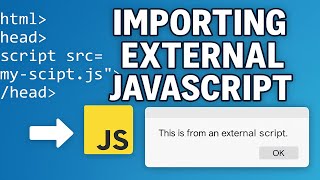 JavaScript: How to import external scripts | external/internal scripts