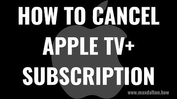 How to Cancel Apple TV+ Subscription