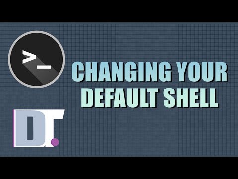 Changing Your Default Shell