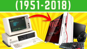 A EVOLUÇÃO DO COMPUTADOR (1951-2018) ESPECIAL DE 4K